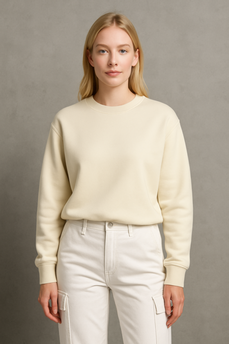 COZY RAGLAN PULLOVER – STONE GREY