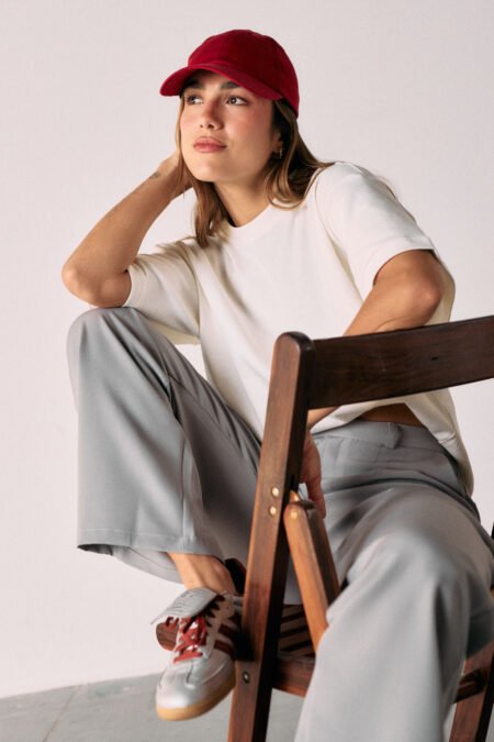 Premium oversized tee - Soft white